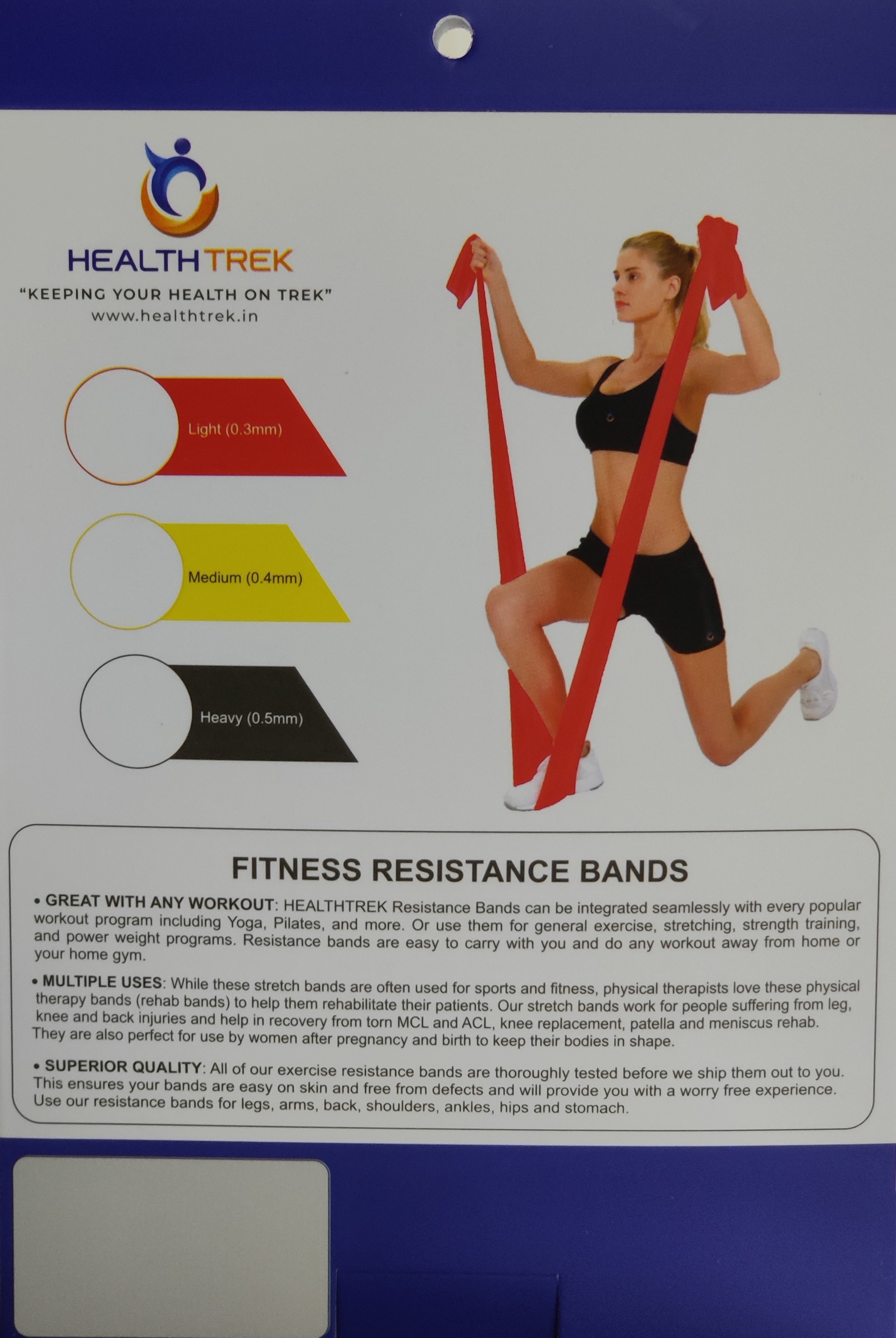 Healthtrek Fitness Resistance Band (Heavy)