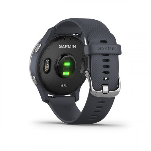 Garmin Venu Smart Watch Granite Blue/ Silver