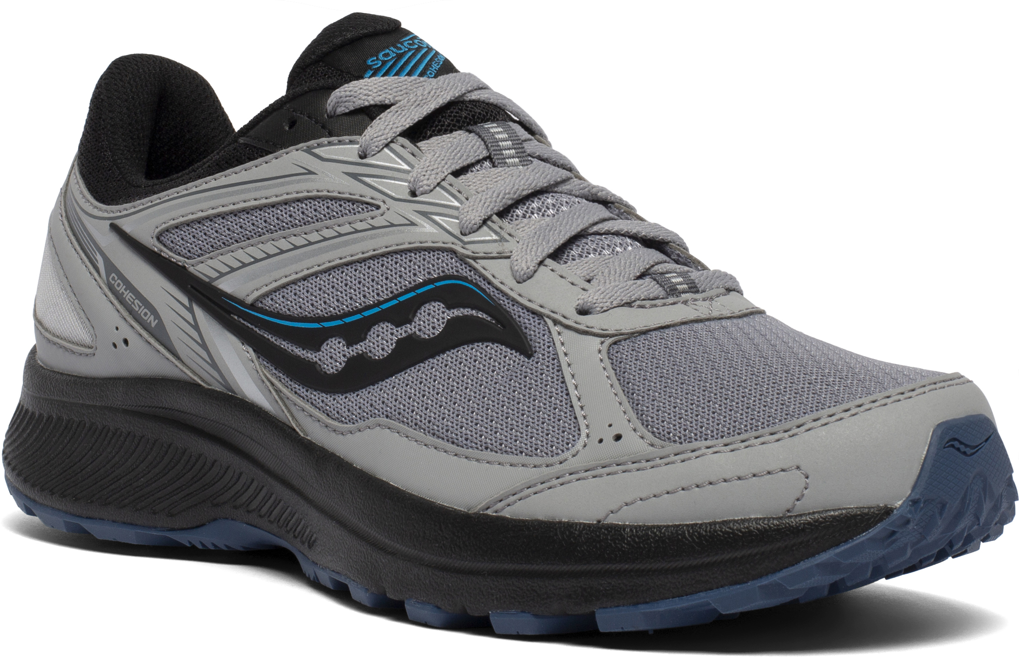 Saucony Men's COHESION TR14 Trail Running Shoe - Alloy/Cobalt