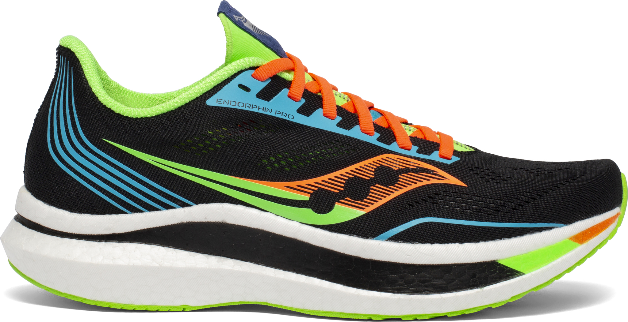 Saucony Men's Endorphin Pro Running Shoe - Future Black