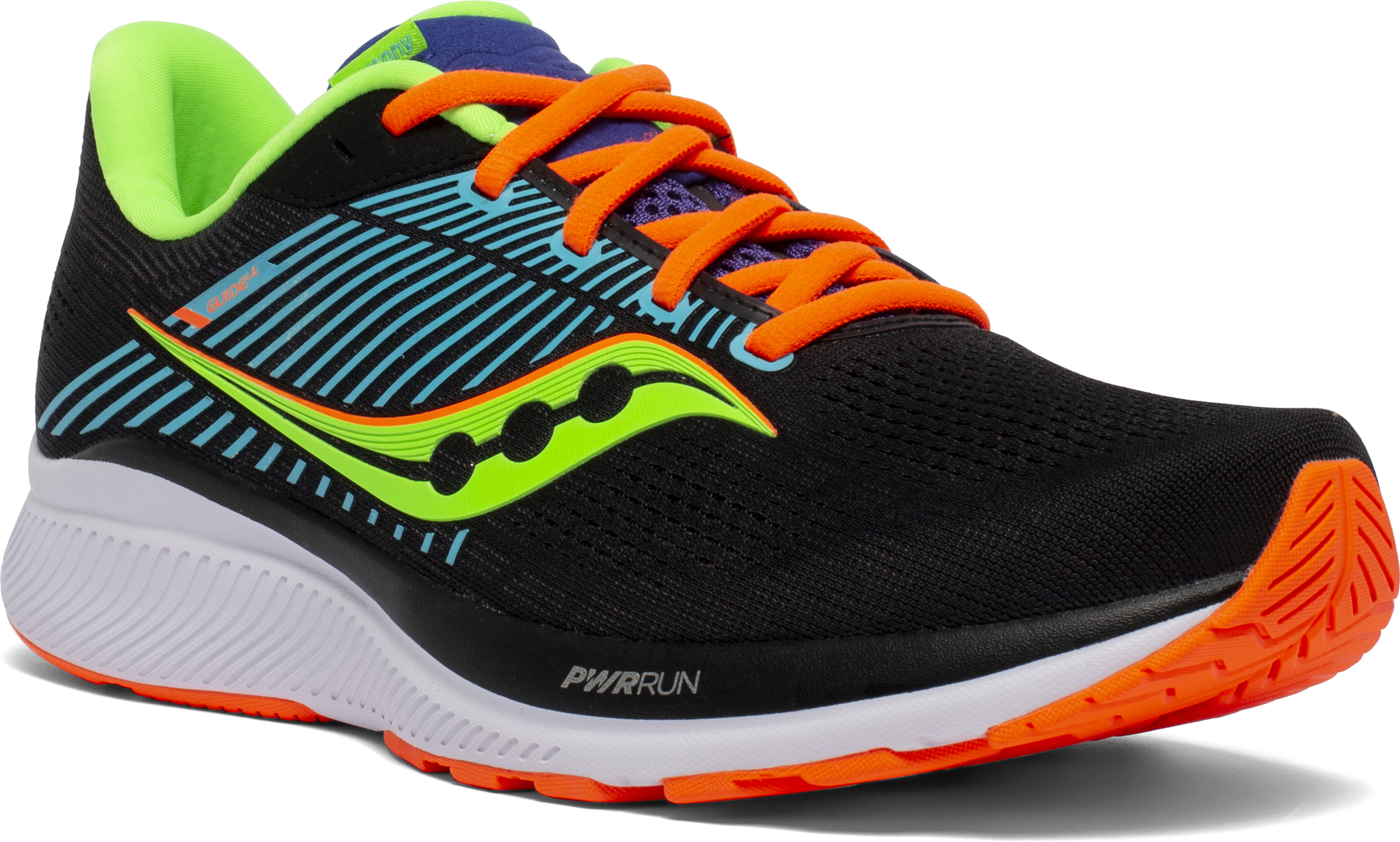 Saucony Men's Guide 14 Running Shoe - Future Black