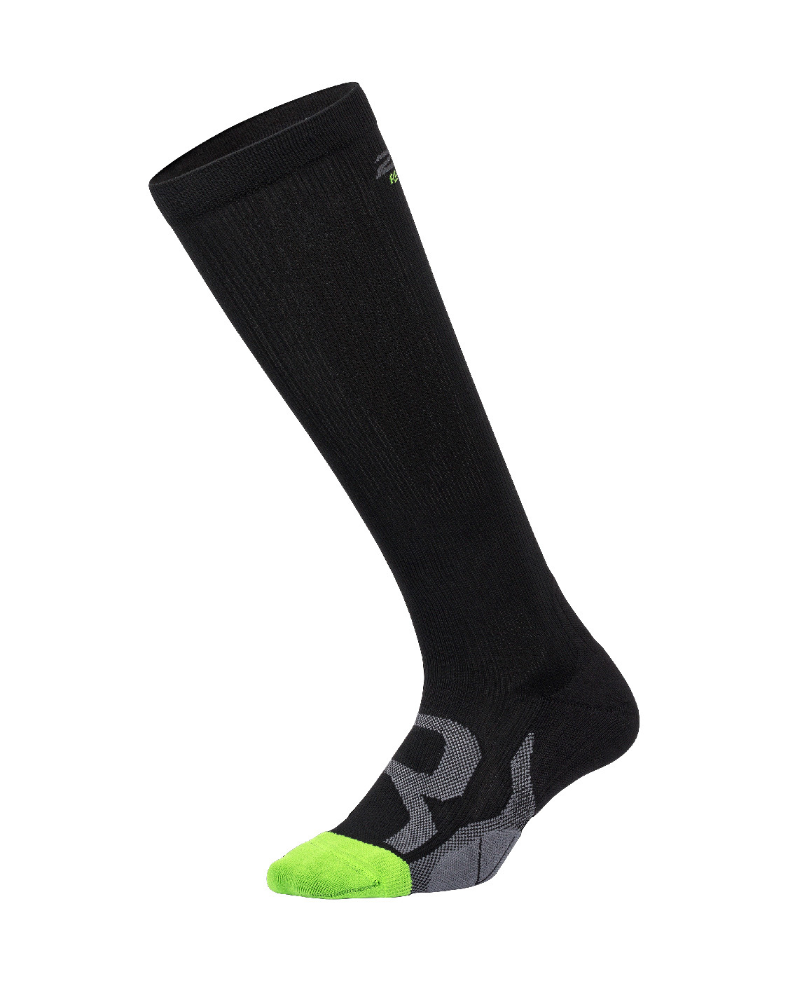 2XU Unisex Comp Socks For Recovery - Black/Grey