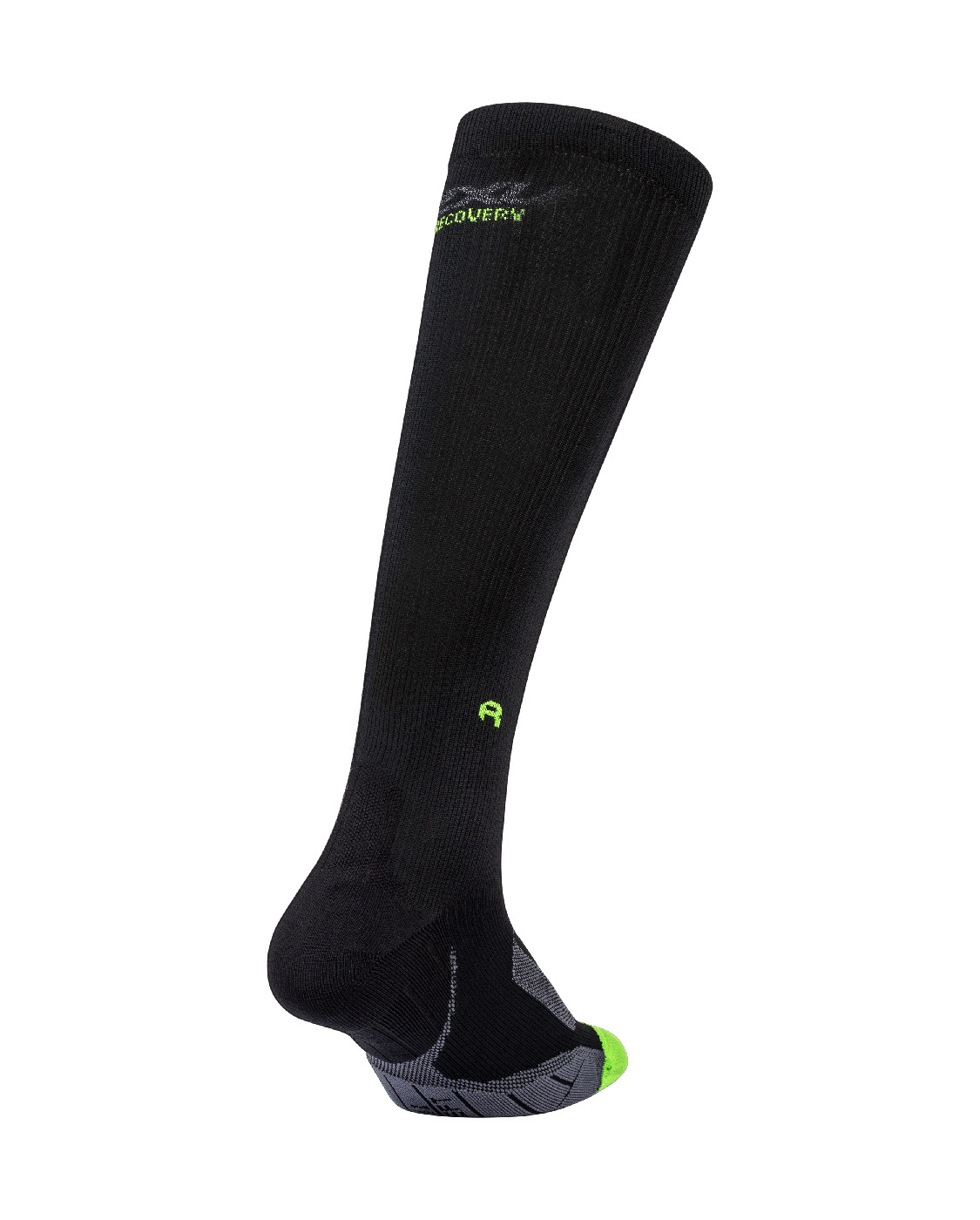 2XU Unisex Comp Socks For Recovery - Black/Grey