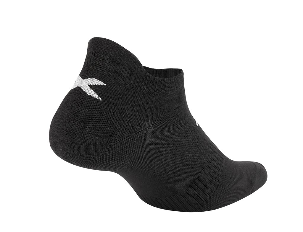 2XU Unisex Ankle Sock 3 Pack - Black/White