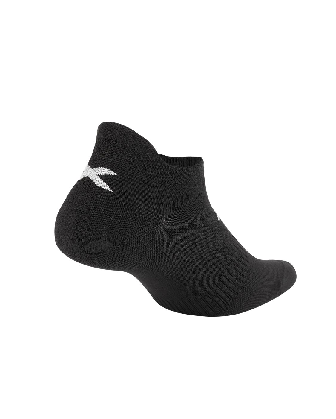 2XU Unisex Ankle Sock 3 Pack - Black/White