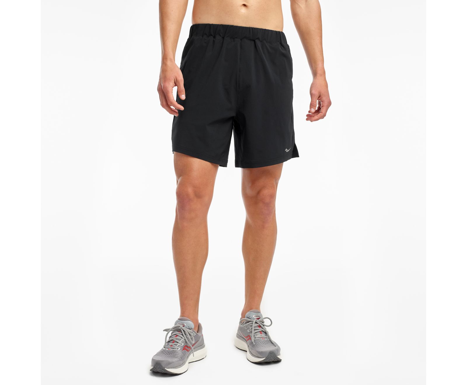 Saucony Men's OUTPACE 7” Short - Black