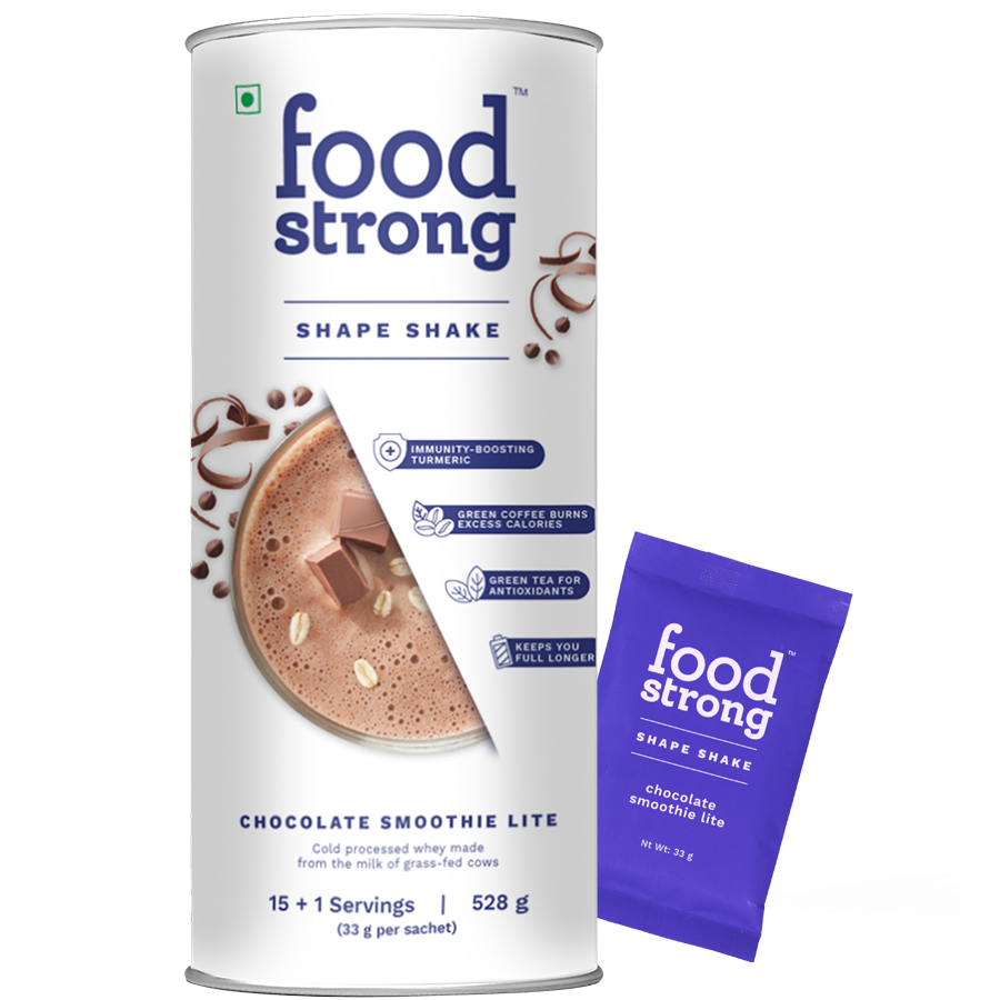 Foodstrong Shape Shake Chocolate Smoothie Lite, 16 Sachets, 528 G