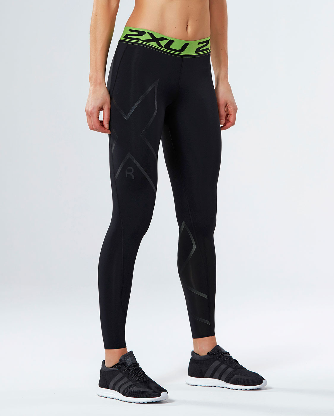 2XU Woman's REFRESH RECOVERY TIGHTS Black/Nero