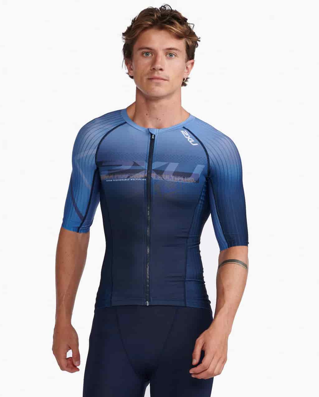 2xu Men's Aero Tri Sleeved Top 