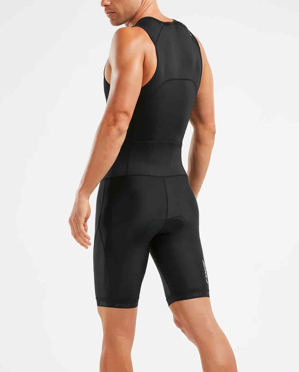 2xu Men's Active Trisuit Black/Black