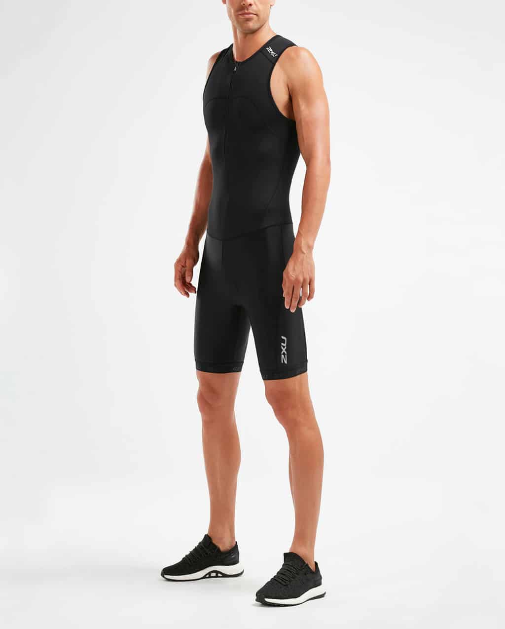 2xu Men's Active Trisuit Black/Black