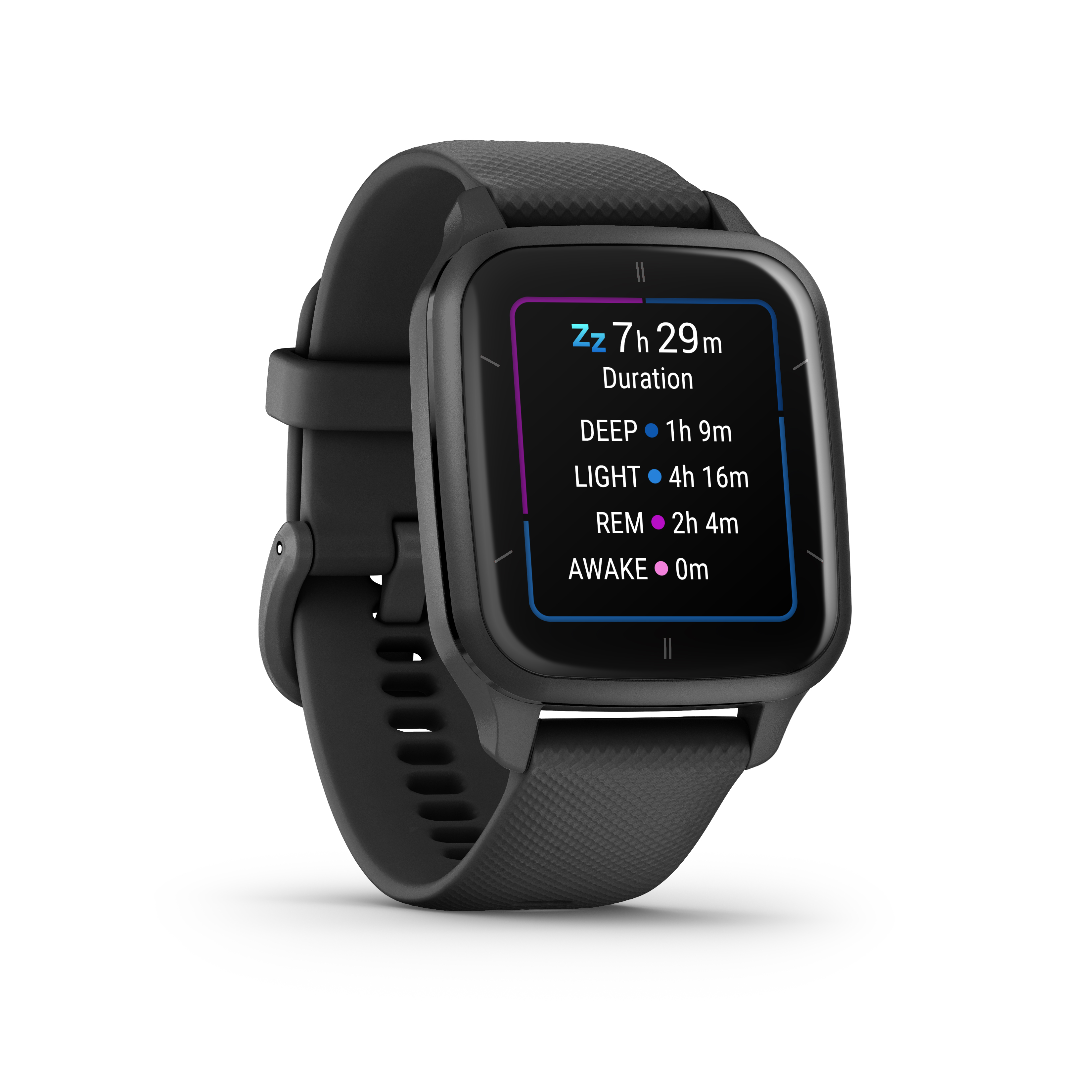 Garmin Smart Watch Venu Sq 2 Music (Slate Aluminium Bezel With Black)