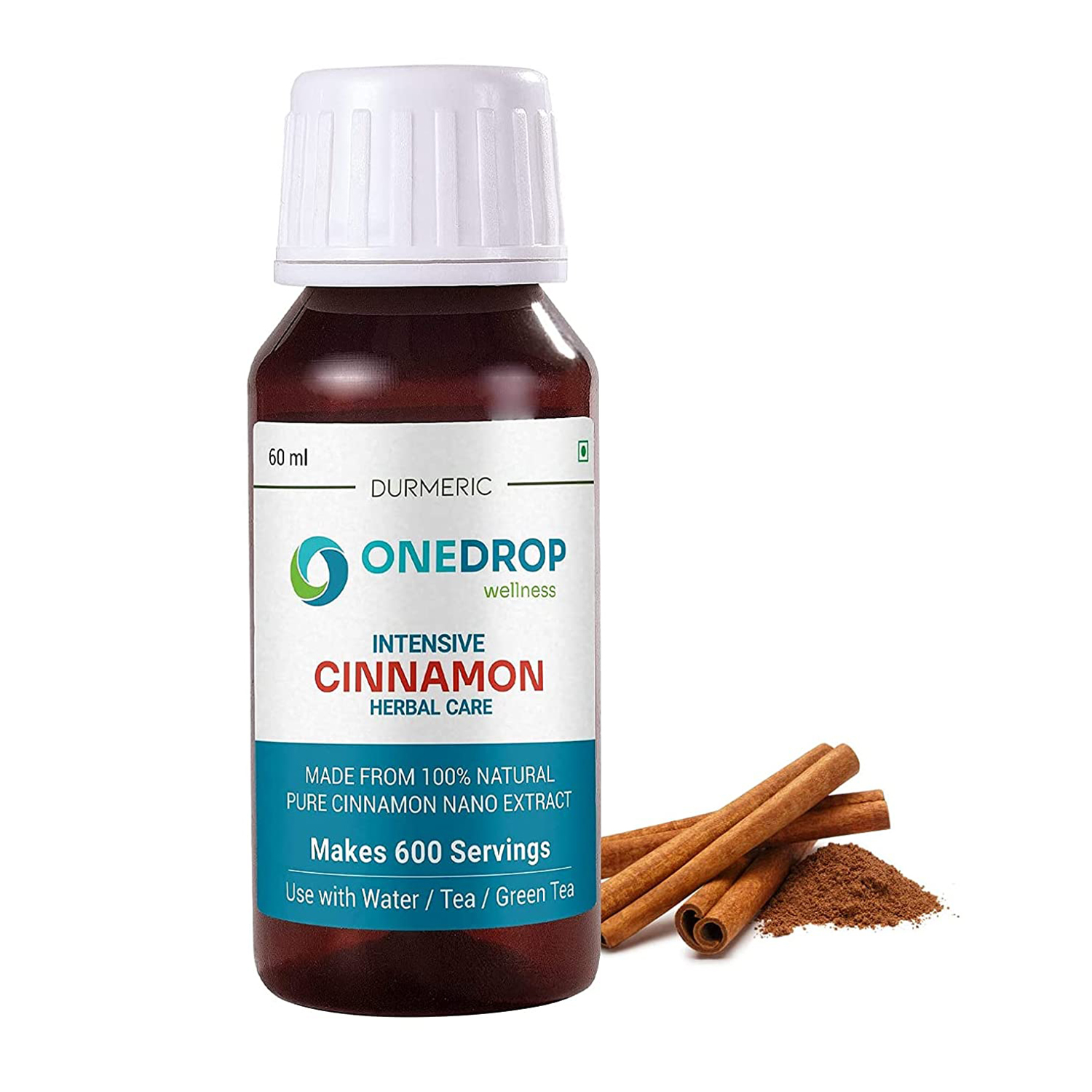 Durmeric Onedrop Intensive Cinnamon Herbal Care Drops - 60Ml 