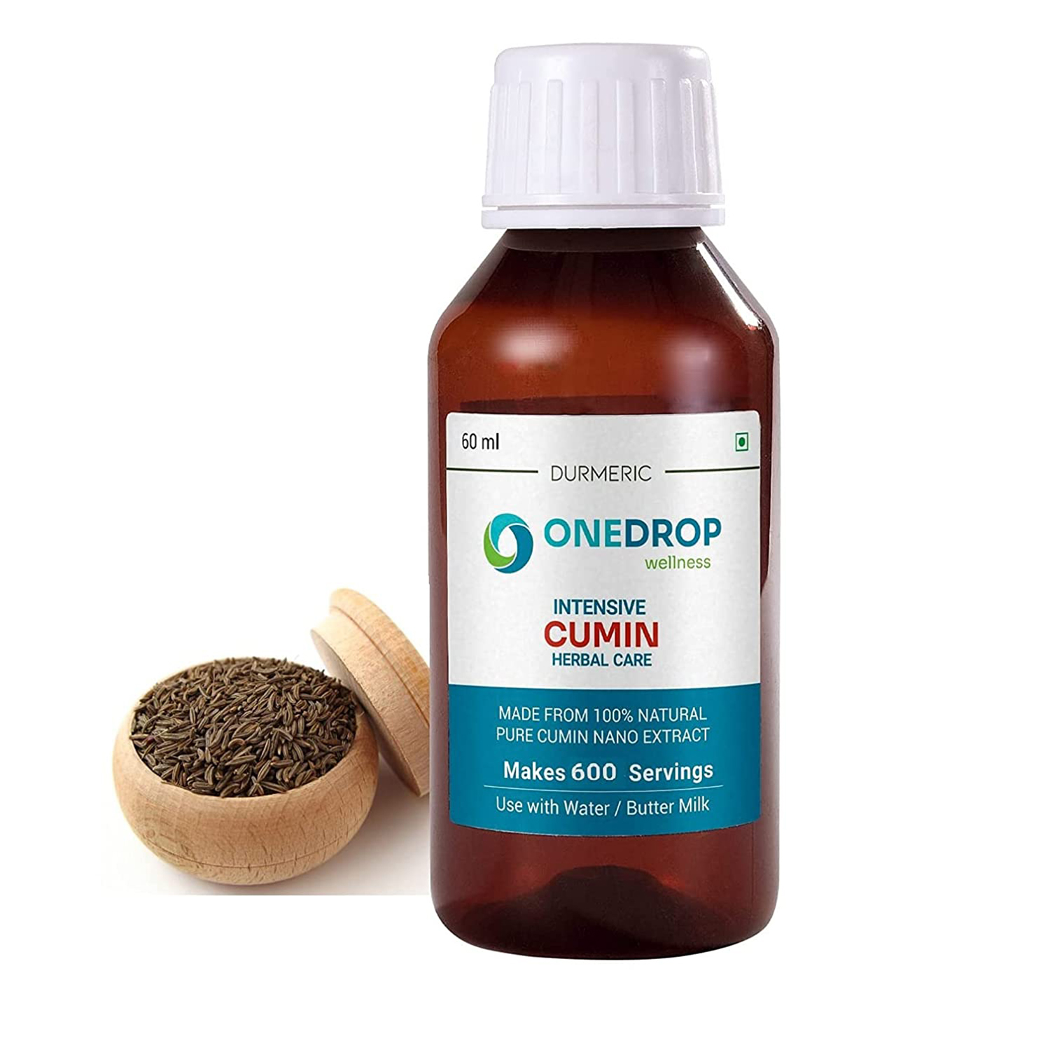 Durmeric Onedrop Intensive Cumin Herbal Drops - 60Ml