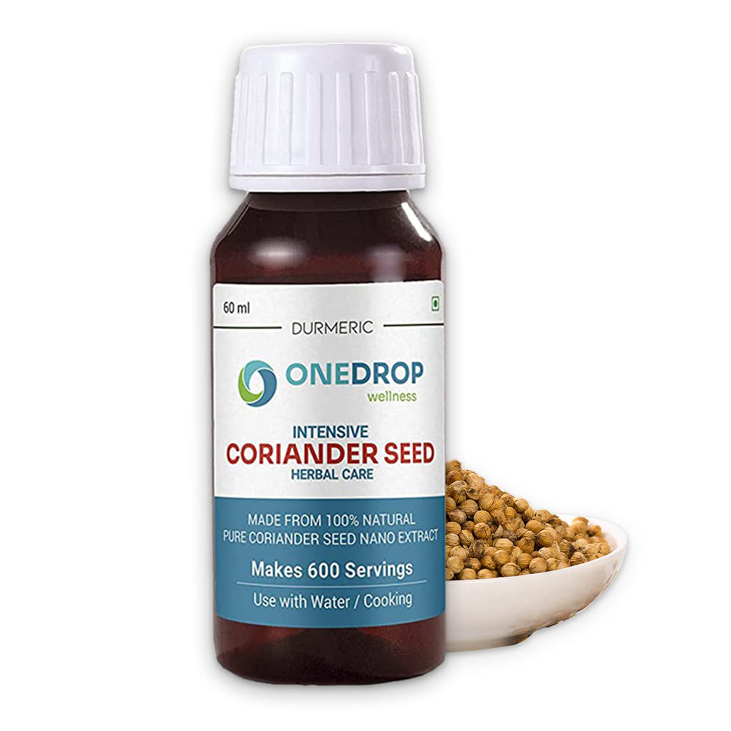 Durmeric Onedrop Coriander Seed Oil - 60 Ml