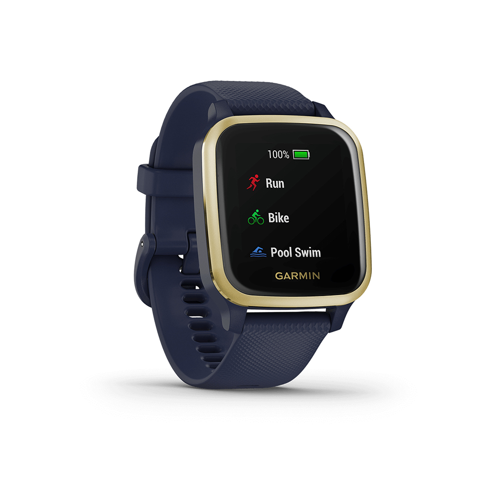 Garmin Smart Watch Venu Sq Music (Light Gold)