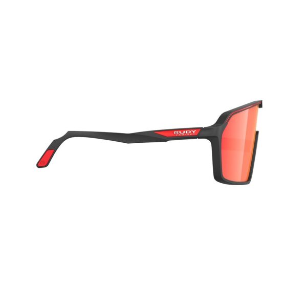Rudy Project Spinshield Black Matte-Rp Optics Multilaser Red