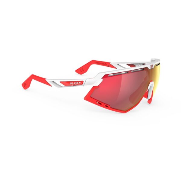 Rudy Project Defender White Gloss – RP Optics Multilaser Red