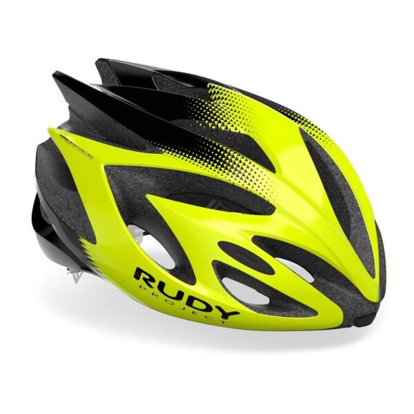 Rudy Project Rush Yellow Fluo – Black (Shiny)
