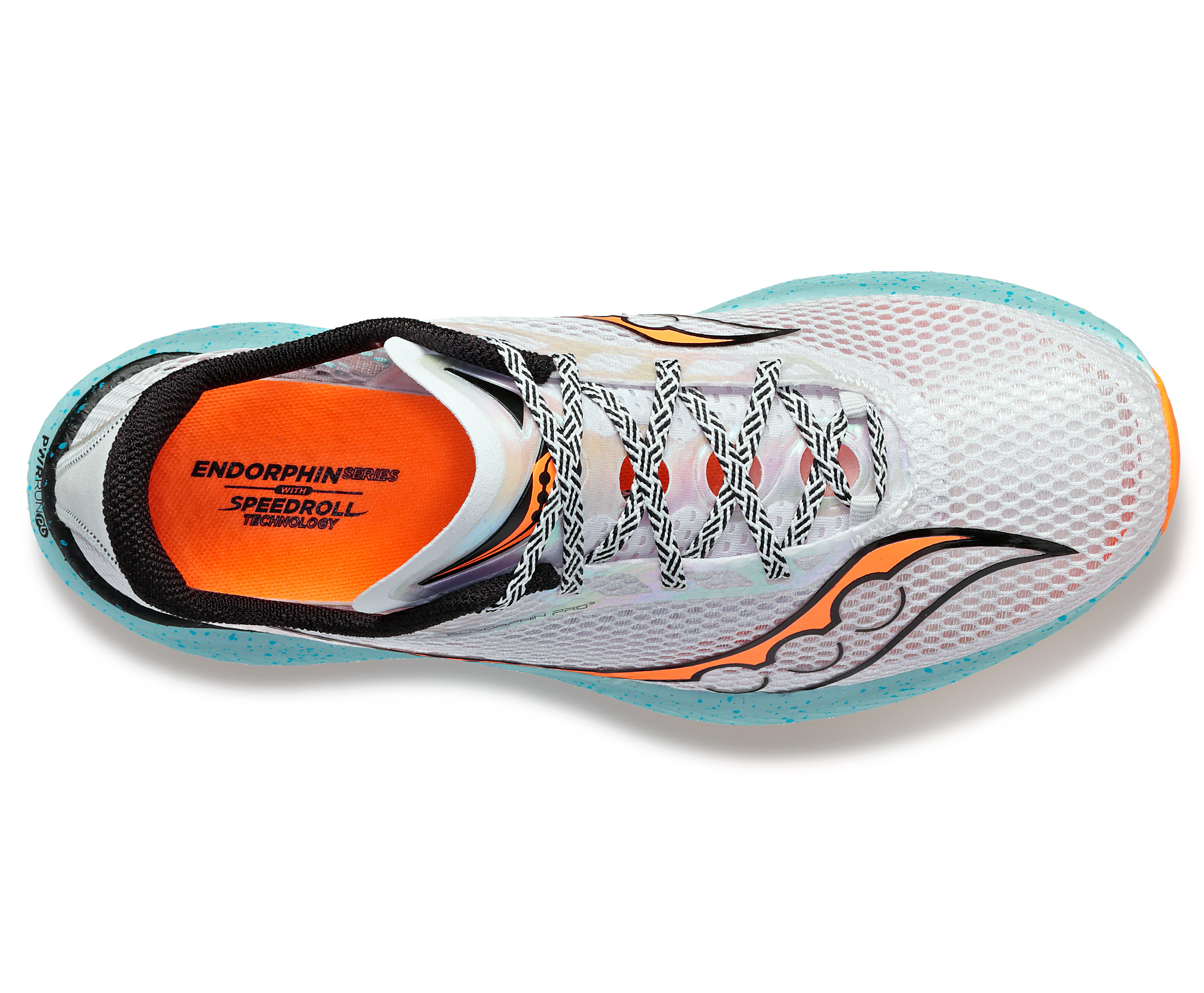 Saucony Men's Endorphin Pro 3 (Fog/Viziorange)