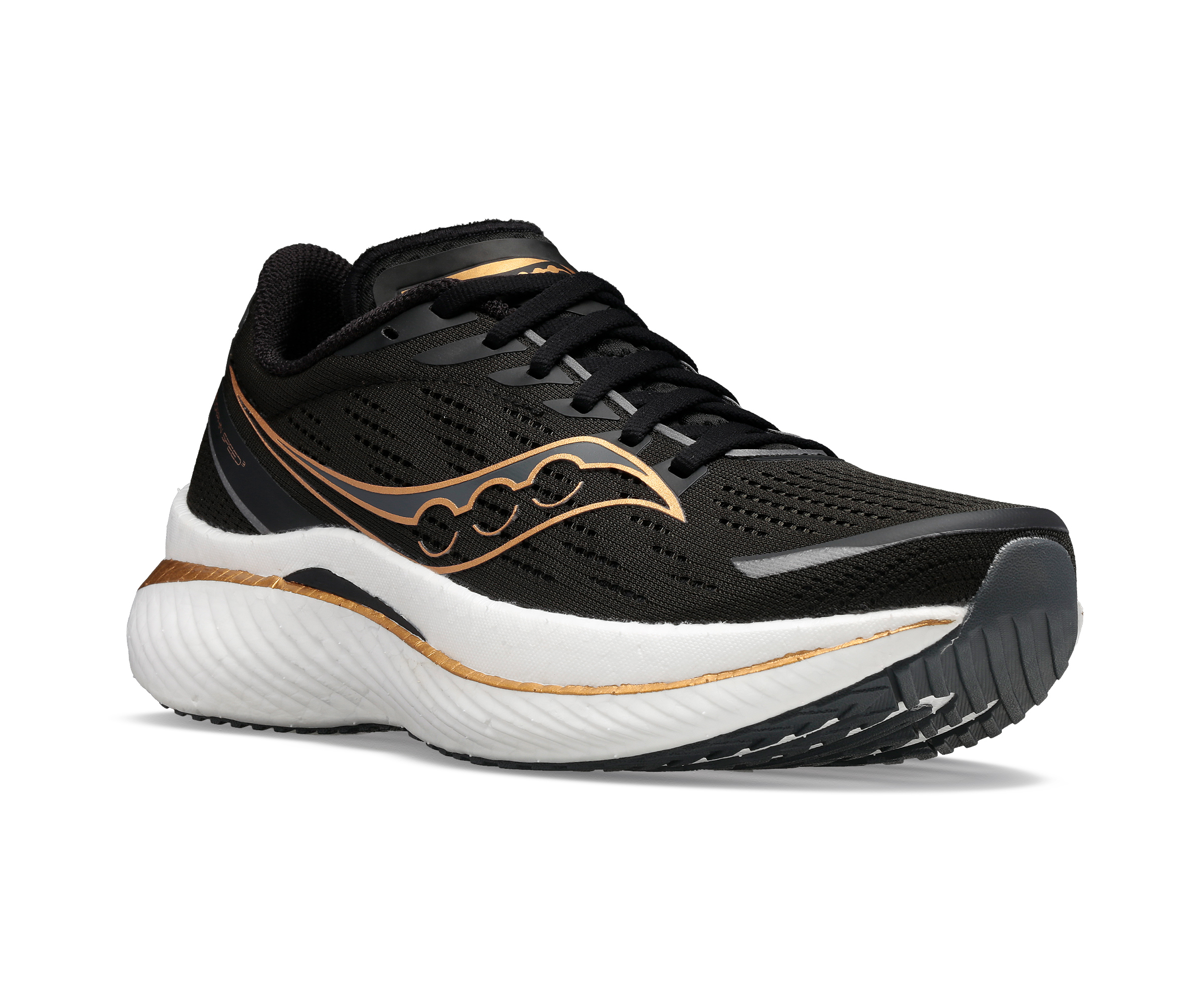 Saucony Men's Endorphin Speed 3 (Black/Goldstruck)