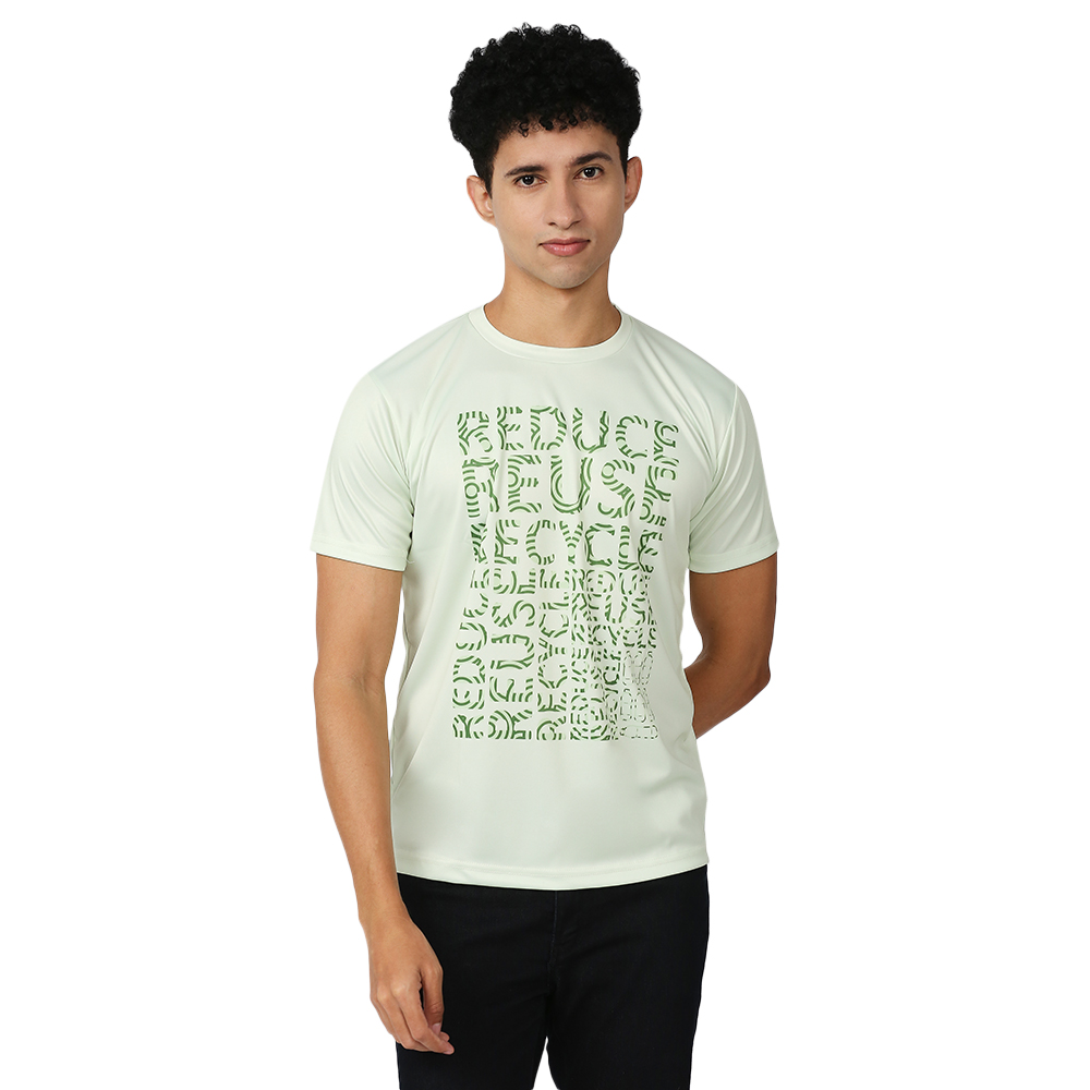 Unirec Green RRR Block Graphic T-Shirt