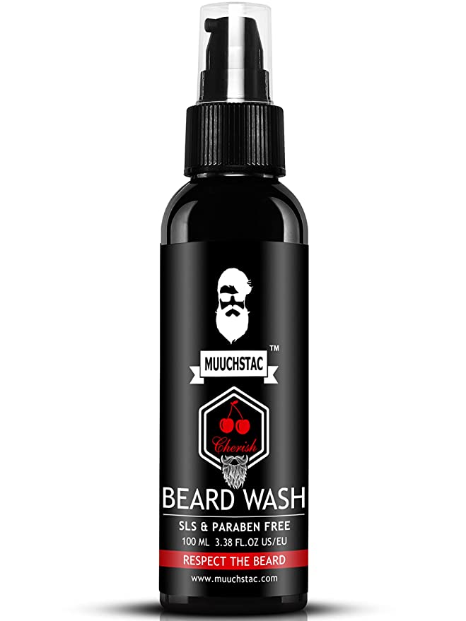 Muuchstac Cherish Beard Wash (Tea Tree And Rosemary Oil)