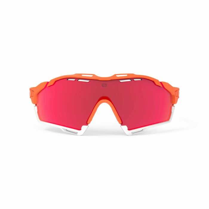 Rudy Project Cutline Mandarian Fade Coral C11 - Multilaser Red