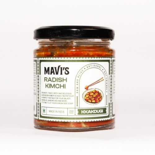 MAVI’s Radish Kimchi 200g – Vegan