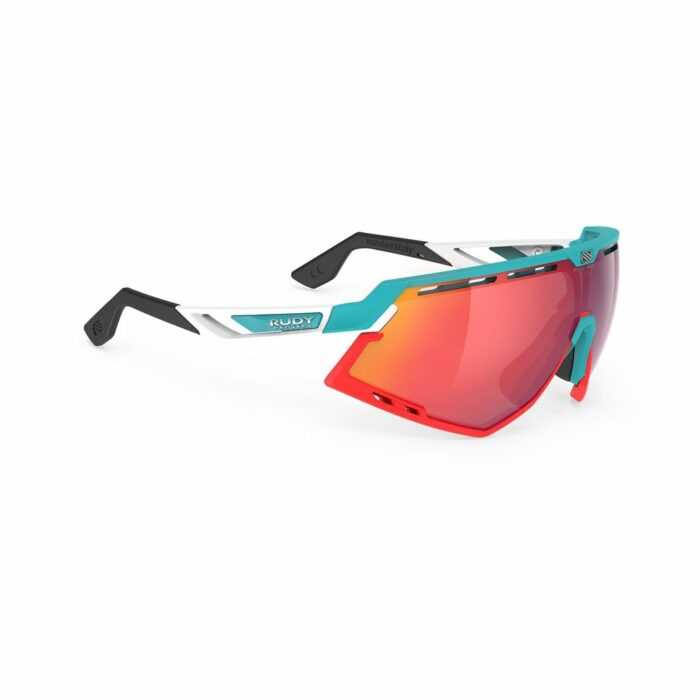 Rudy Project Defender Emerald / White Matte – Mtl Red