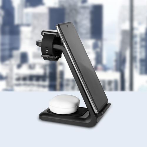 EKMATRA EVM EnDock 3 In 1 Wireless Charger