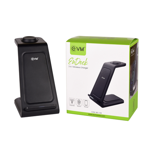 EKMATRA EVM EnDock 3 In 1 Wireless Charger