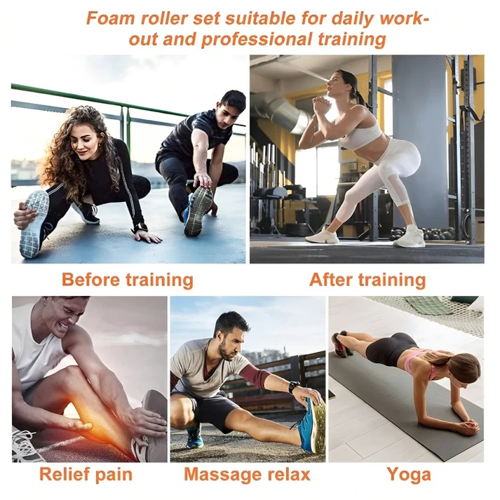 Healthtrek Foam Roller Trigger Point (Pack Of 1)