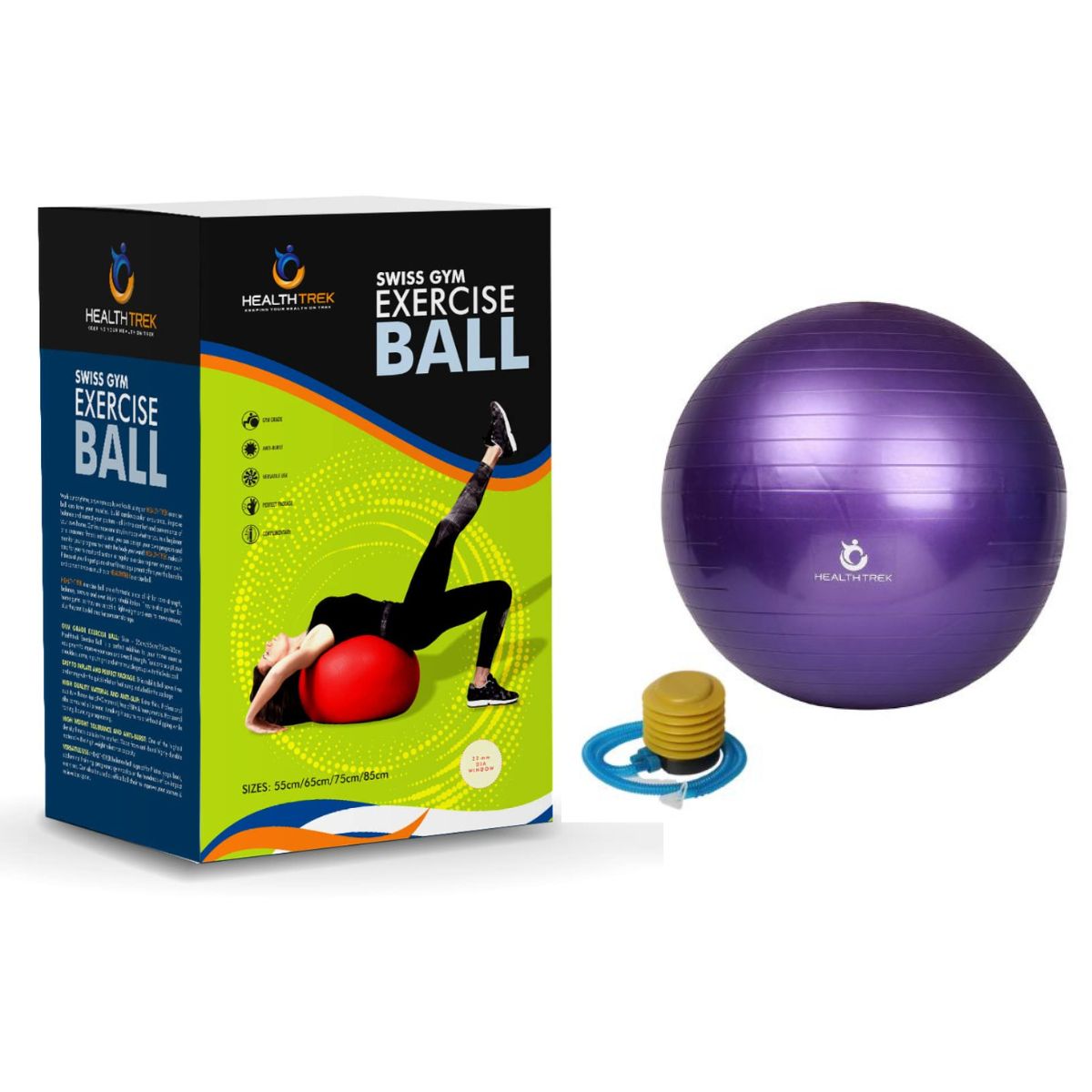 Healthtrek Swiss Gym And Exercise Ball