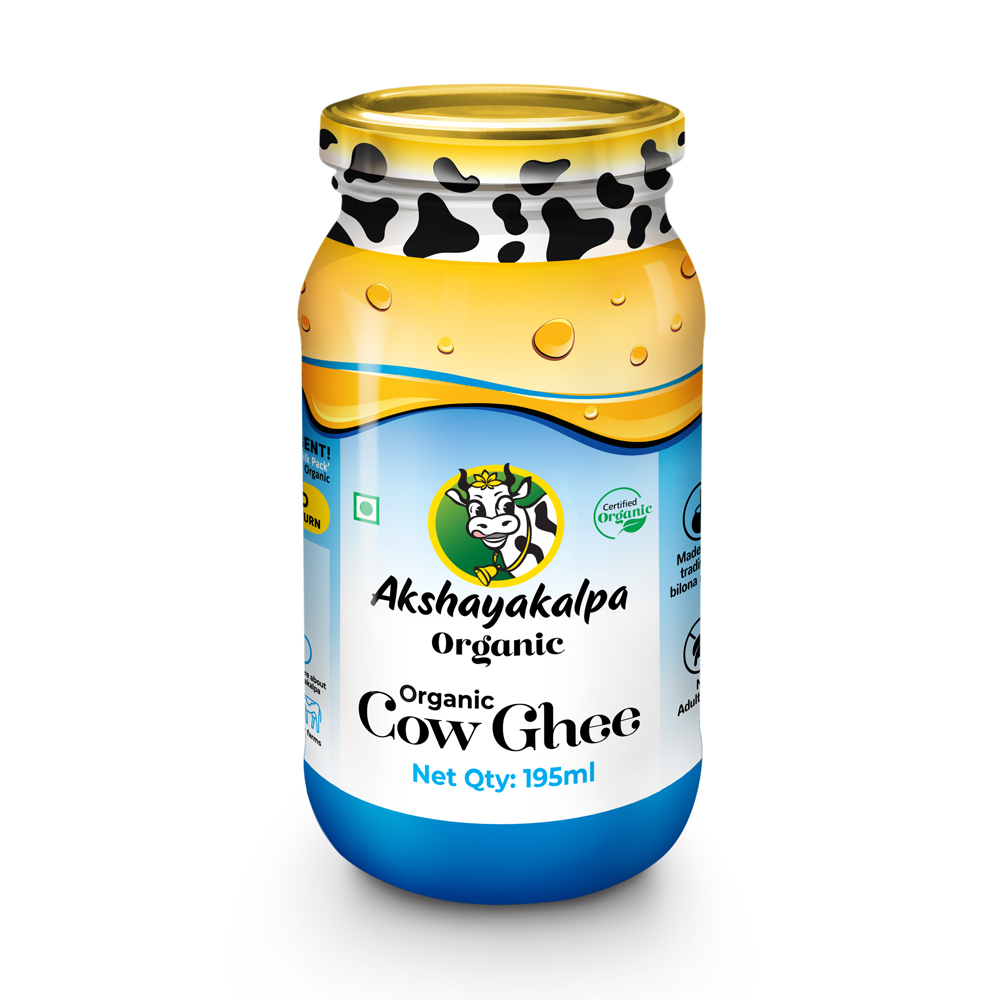 Akshayakalpa Organic Cow Ghee -195 Ml