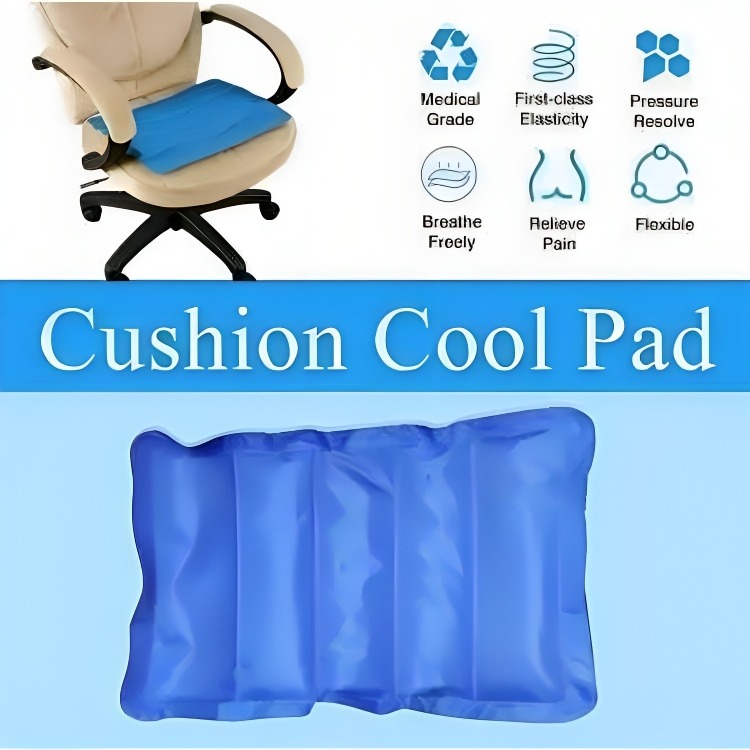 Healthtrek Cooling Gel Seat Cushion For Office Char Car Seat 