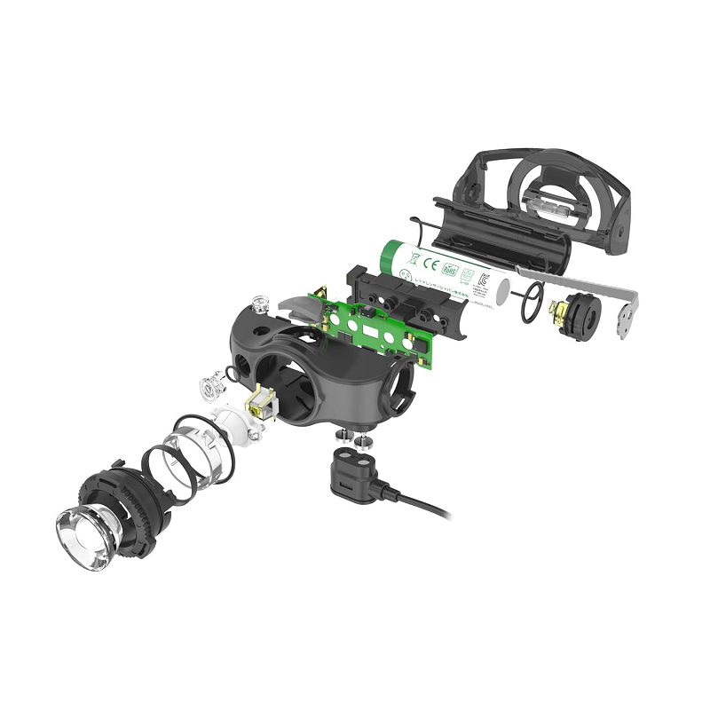 Ledlenser MH5 Grey Rechargeable Headlamp
