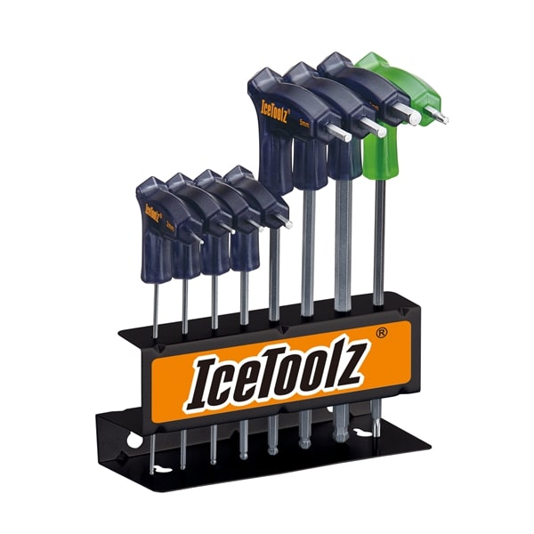 IceToolz 7M40 4.0MM Twinhead Wrench, Ball-Ended
