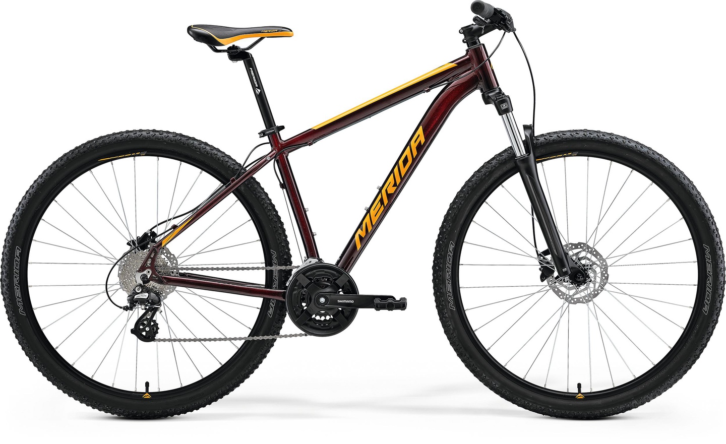 Merida Big Nine 15 - Burgandy Red Orange