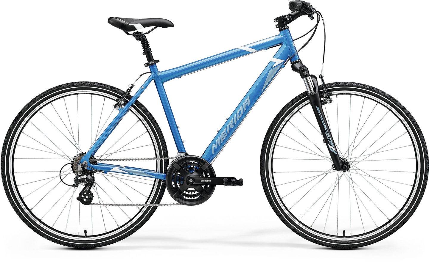 Merida Big Crossway 10V Blue Steel Blue White
