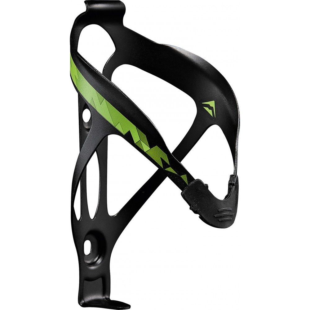 Merida Bottle Cage Alloy Friction Black/Green	