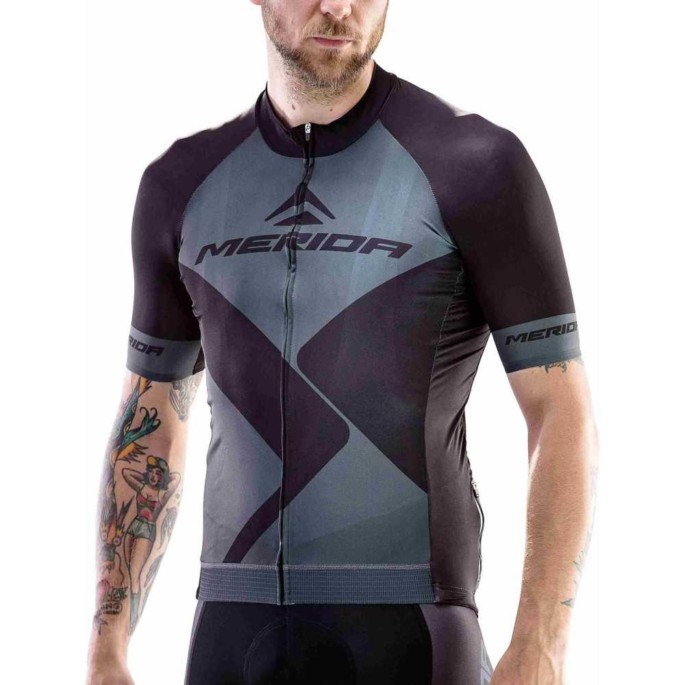Merida SS Nizza Jersey-Black/Grey