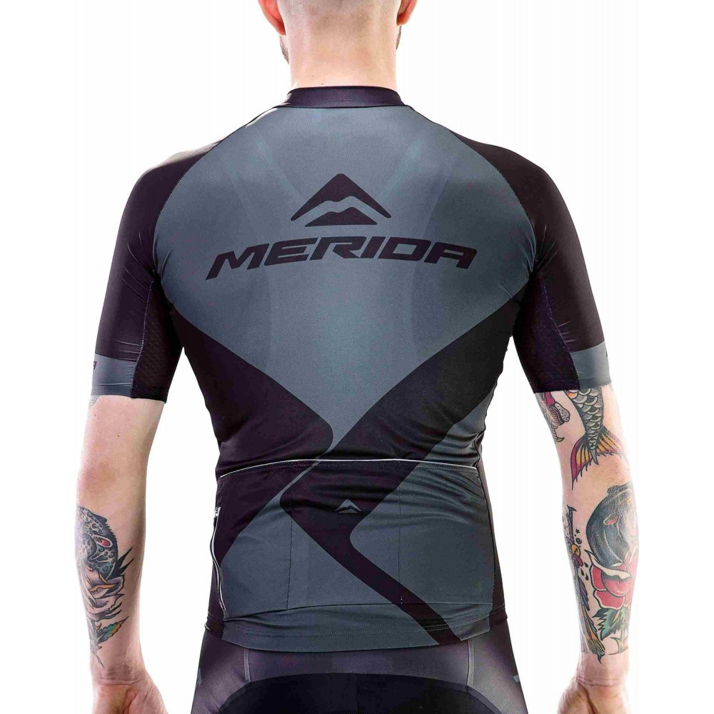 Merida SS Nizza Jersey-Black/Grey