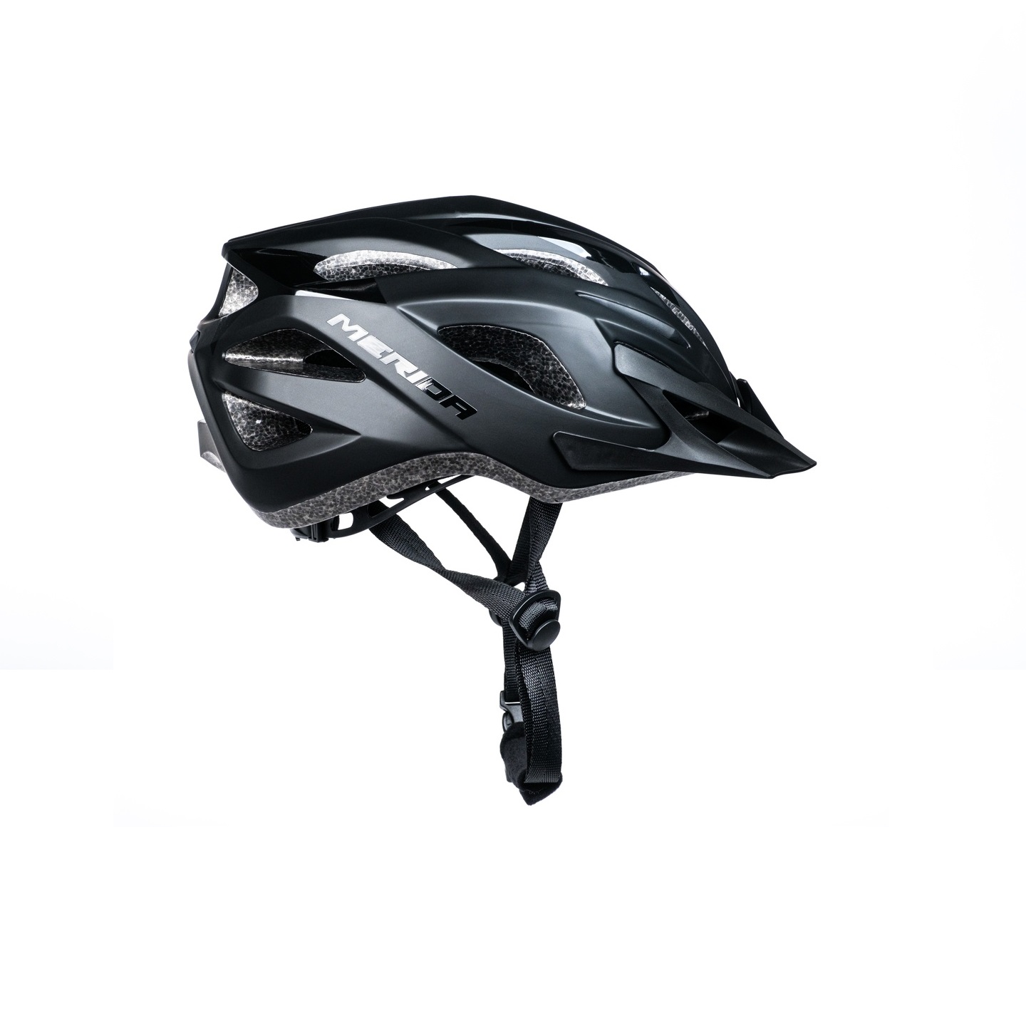 Merida Helmet Charger KJ201-A-1 Matt Black Shiny Black 58-63CM