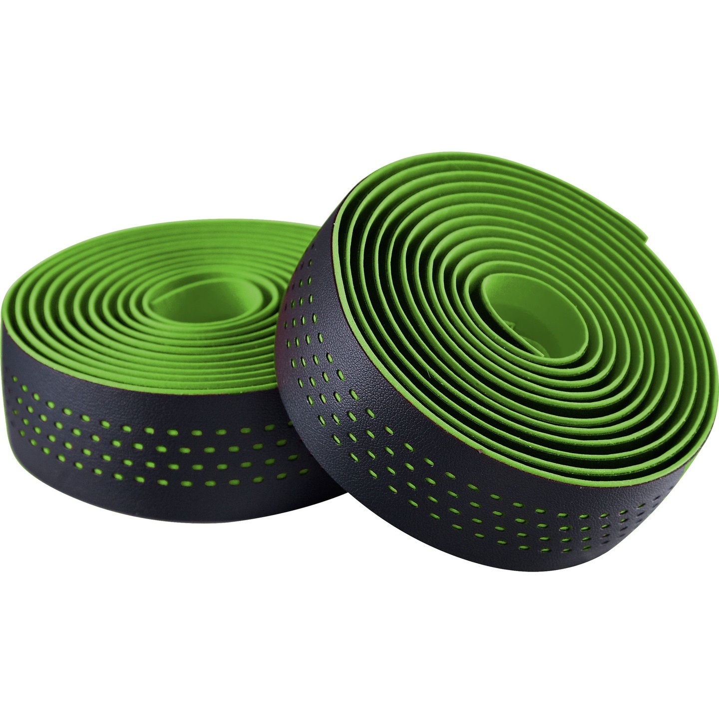 Merida Soft Microfiber Bar Tape-Green Dotts