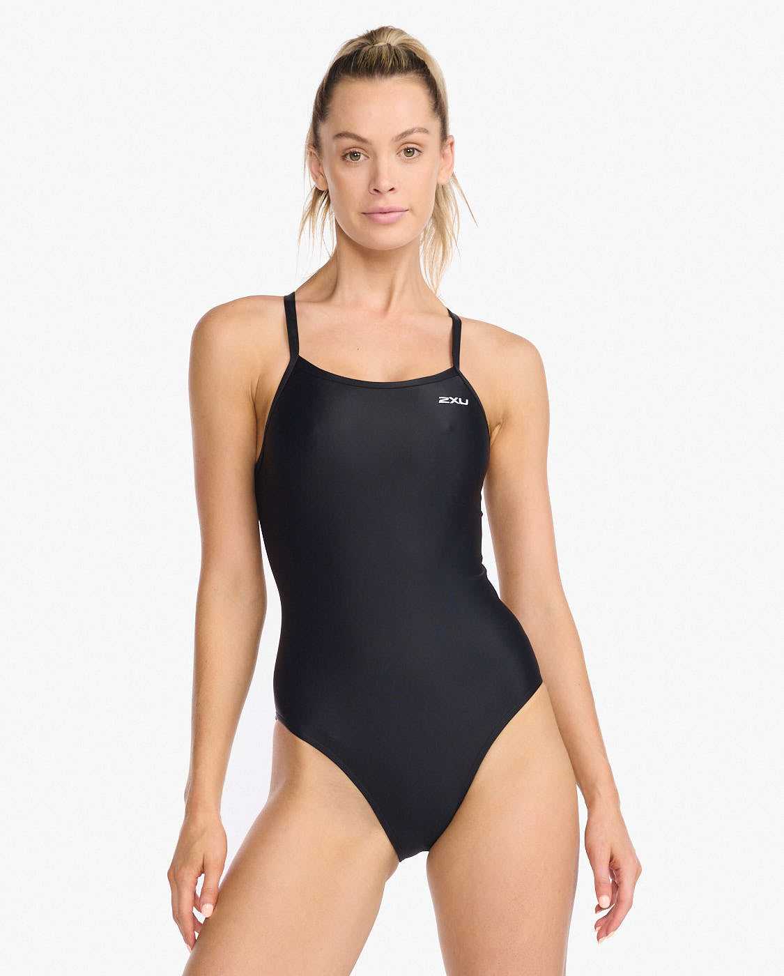 2XU Propel One Piece-Black/White