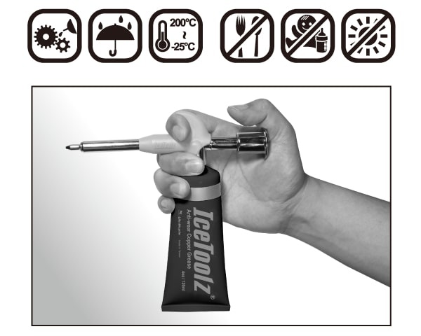 IceToolz C172 Anti-wear Copper Grease