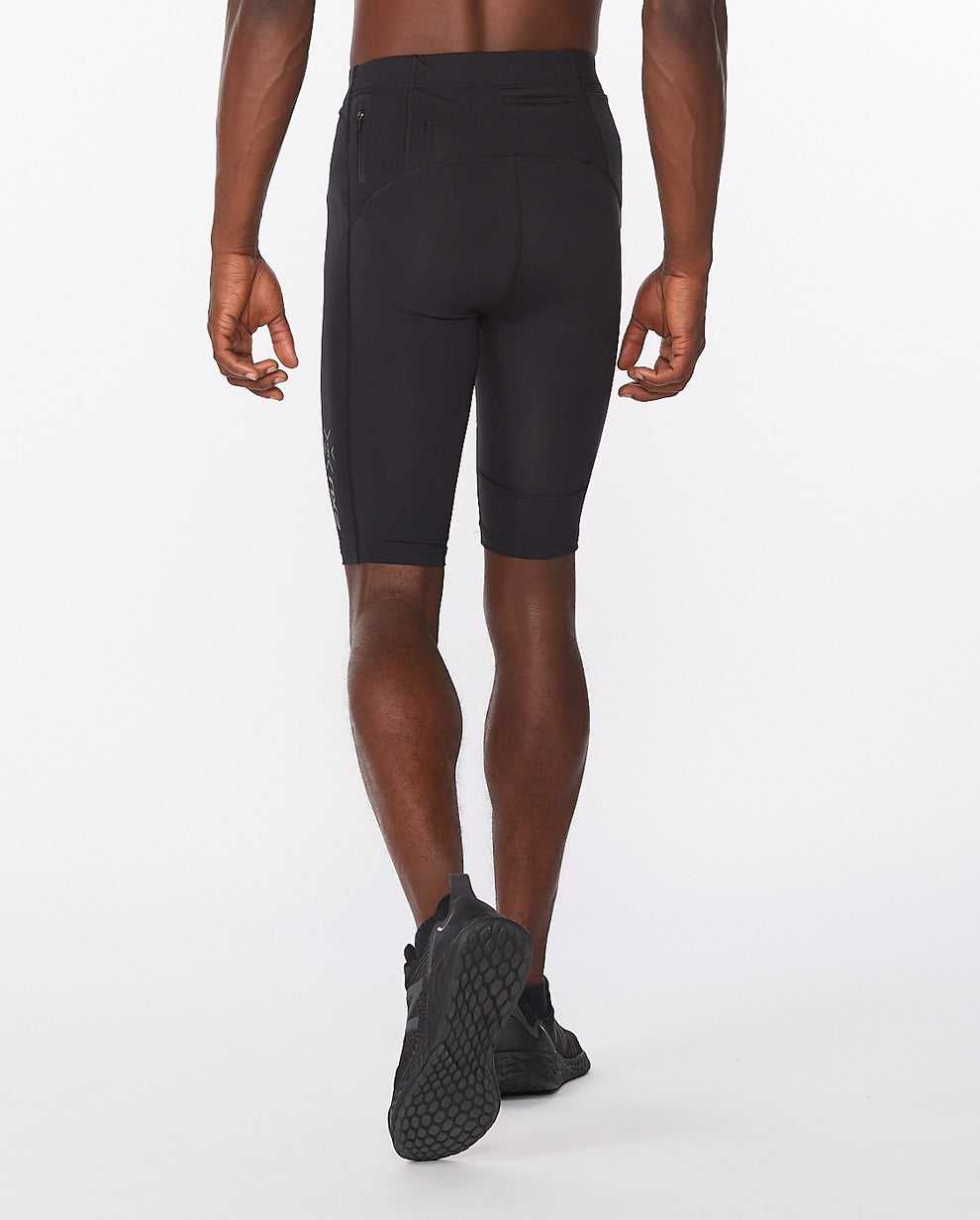 Light Speed Compression Shorts Black/Black Reflective MA5331B