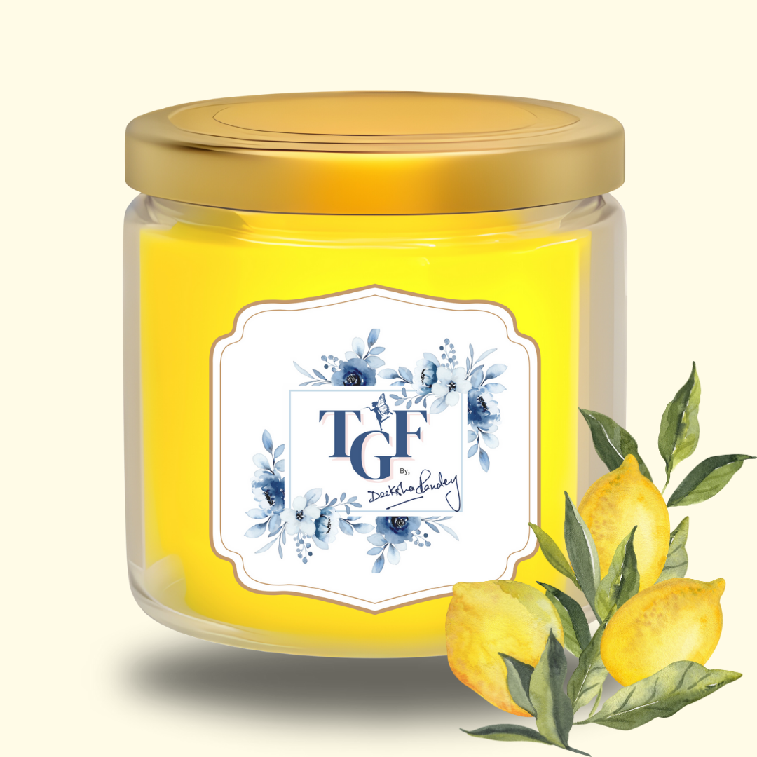 TGF Aroma Therapy Candle -  Lemon 