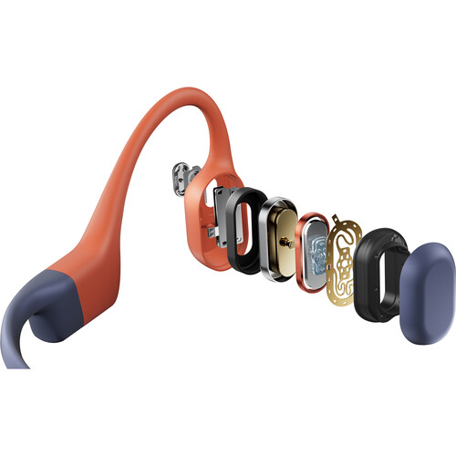 Shokz Open Swim Pro S710 Red - Bone Conduction Bluetooth Headphone